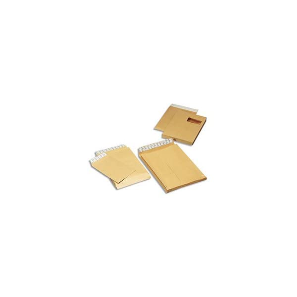 Sac à soufflet C4 GPV kraft pour envoyer vos documents épais sans déchirer l'enveloppe