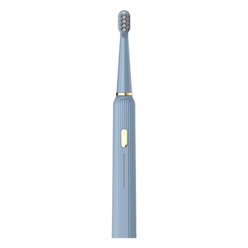 AOOOWER Cepillo de dientes eléctrico con 5 cabezales de cepillo de repuesto, cepillos de dientes recargables, 5 modos, cepillo de dientes eléctrico para viajes
