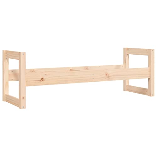 vidaXL Porte-pneus 120x40x40 cm Bois de pin Massif