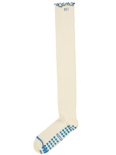 Image of Shapes Studio Half Calf Grip Socks, Cute Fruit Pilates Socks, Ruffle Socks, Non-Slip for Barre Yoga