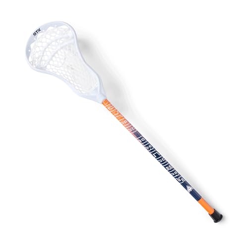 Warrior Evo Warp Mini Complete Lacrosse Stick (Red/White/Blue)