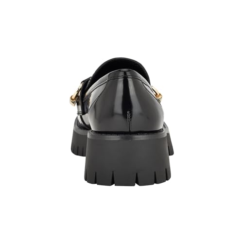 Guess Mocassins Almost pour Femme, Noir 002, 36.5 EU