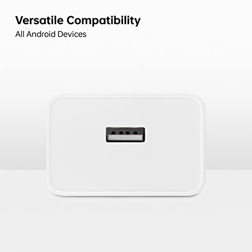 Image of Oppo Original (6 Months Offical Warranty) 10W Charger Adapter Wall Charger | Mobile Charger | Charger for Android USB Charger -White