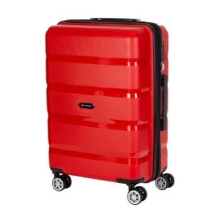 Mala De Viagem Média 23kg 4 Rodas Travelux Zurich II M (Vermelho)