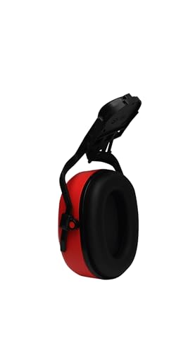 Image of Karam EP23 Safety Ear Muff Helmet Attachment | Noise Reduction Earmuffs for Hard Hats, Adjustable & Lightweight | Hearing Protection for Construction & Industrial Use Ear Muffs