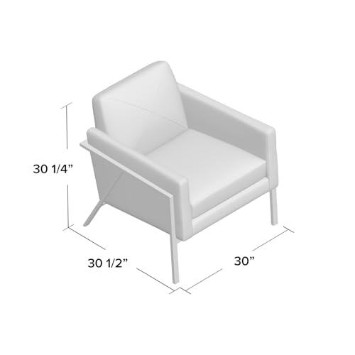 Image of Lakdi The Furniture Co| Living Room | Lounge Chair | Upholstery Suede Fabric | Metal Frame | Internal Structure | Solid Wood | Accent Chair | for Home & Furniture | Outdoor & Indoor | Modern Design