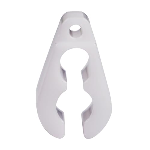 長ホースクリップリテーナー ? 水中整理に便利な軽量クイックリリース固定具 (白)