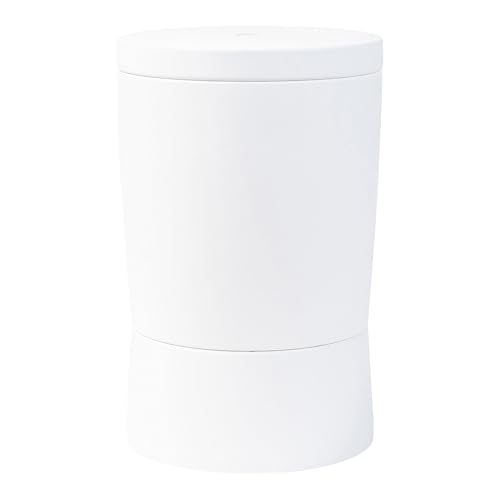 Step2 Vero in-Pool Shade Table, Cooler Side Table with 9-Gallon Basin, Umbrella Hole, for 15-inch Water Ledge, White