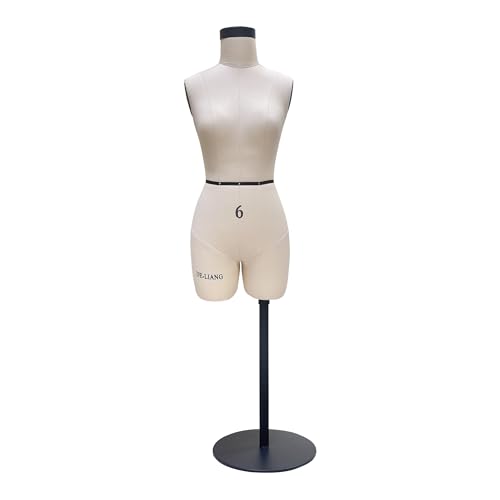 Consejos para Comprar Ropa de Escalada para Mujer - solo los mejores. 46 DE-LIANG - Forma de vestido de media escala (no tamaño completo para adultos) 1:2 Maniquí de tamaño medio no totalmente pinable modista de 43 cm de altura del cuerpo femenino,...