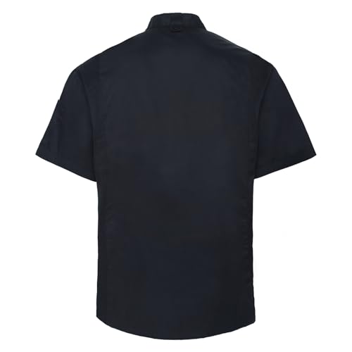 TOPTIE Unisex Short Sleeve Chef Coat Jacket