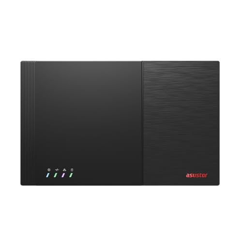 Image of Asustor Flashstor 6 FS6706T - 6 Bay All-SDD NAS Storage, Quad Core 2.0GHz, Dual 2.5GbE Ports, 4GB RAM DDR4, Computer Network Attached Storage with 6 x 2TB NVMe SSD