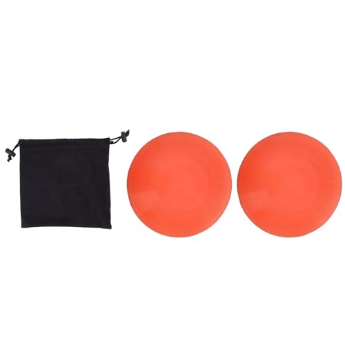 WQAPVHBG 2Pcs Golf Strength Training Pad Rubber Force Pedal Golf Reusable Golfs Force Pads Force Trainer Pedal with Storage Bag for Golfers to Train and Improve Skills
