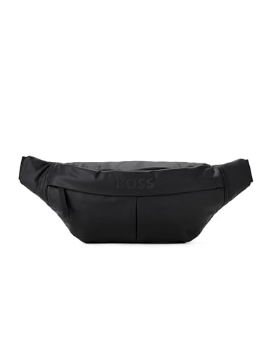 BOSS, Mochila Stormy Big Logo, preto brilhante, tamanho único, Brilho preto, Medium
