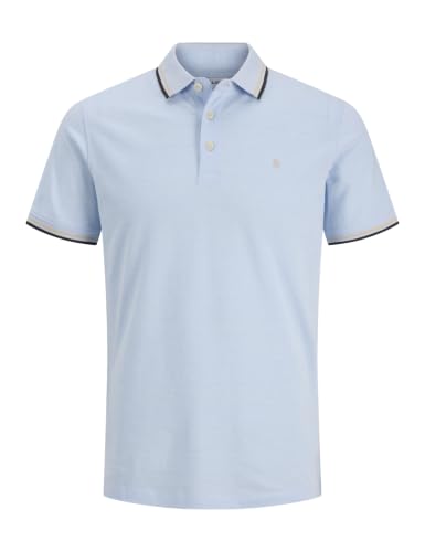 JACK & JONES Male Poloshirt Plus Size Einfarbig Poloshirt – Ansicht 1
