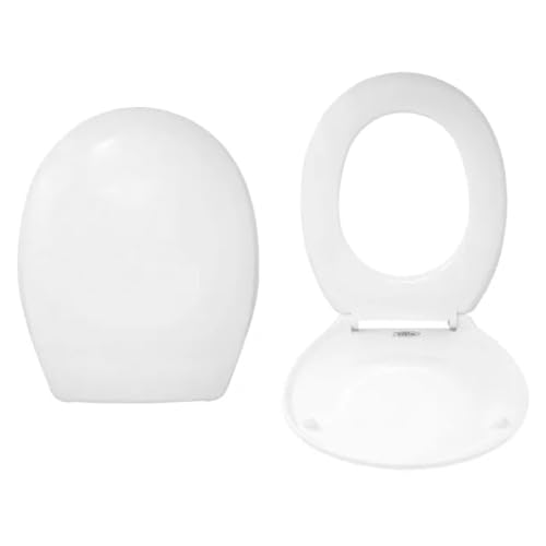 Ambra Water Copriwater Termoindurente Con Sistema Soft Close Serie Everest Bianco