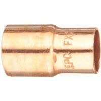 Mueller Streamline 1-1/2 in. Sweat x 3/4 in. Dia. Sweat Copper Reducing Coupling