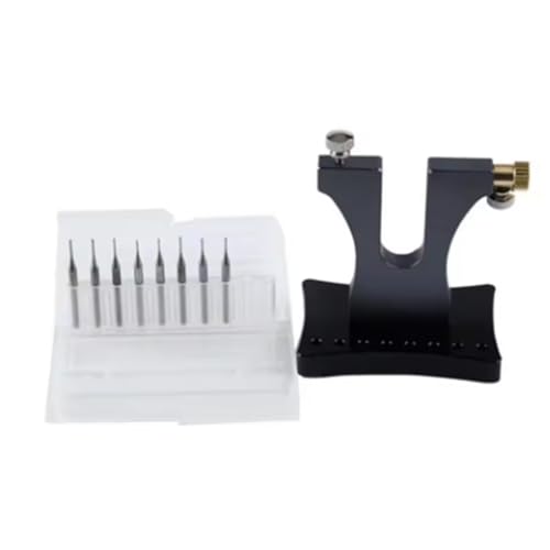 Hipzeepo Juego de Extractores de Tornillos para Relojes Rotos, 8 Pines, Herramienta para Quitar Tornillos Dañados y Reparar Relojes para Relojeros.