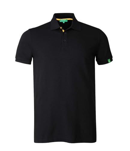 Image of United Colors of Benetton Shirt for Men | Tees for Man | Half Sleeves Plain Stylish Regular Fit Polo | Collar Tshirt | T-Shirt | Stylish Mens Tshirt