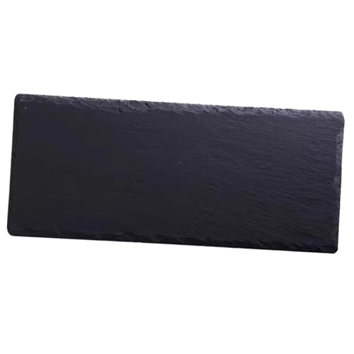 Plato rectangular de piedra natural 30 cm x 10 cm miniatura 1