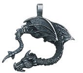 Ancient Magic & Symbols Fire Dragon for Creativity and Enlightenment - Range of Lead-Free Pewter Pendants