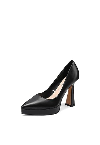 QUEEN HELENA Scarpe Eleganti con Tacco Alto Décolleté con Plateau