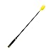 FytStycale Fishing Lures Throwing Spoon Telescopic Rod Feeder Fishing Accessories Compact Sturdy Lures Thrower Folding, Yellow