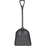 Remco 6982RG Grey Polypropylene Industrial Hygienic Shovel, 26