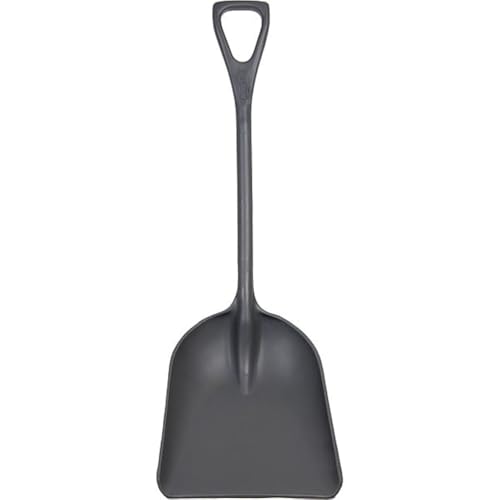 Remco No. 4 Industrial Square Point Shovel Plastic Blade 28 in L Gray Polypropylene Handle 6982RG - 1 Each