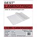 Best Laminating - 10 Mil Clear Letter Size Thermal Laminating Pouches - 9 X 11.5 - Qty 50