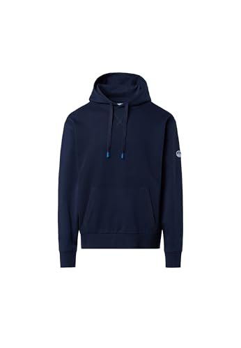 Sweat à capuche homme North Sails côtes latérales molleton chaud décontracté