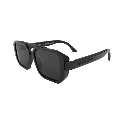 LONDON MOLE® Huntsville sunglasses | Cool square shaped glasses | Men’s Women’s Unisex | Spring hinges3