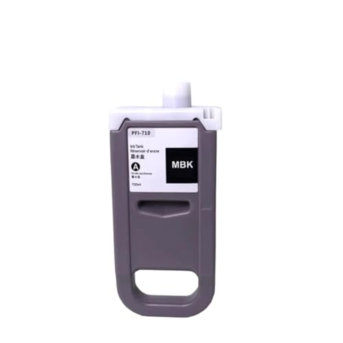 Encre PFI-710 MBK noir mat compatible avec imprimante Canon ImagePROGRAF TX-2000 TX-3000 TX-4000