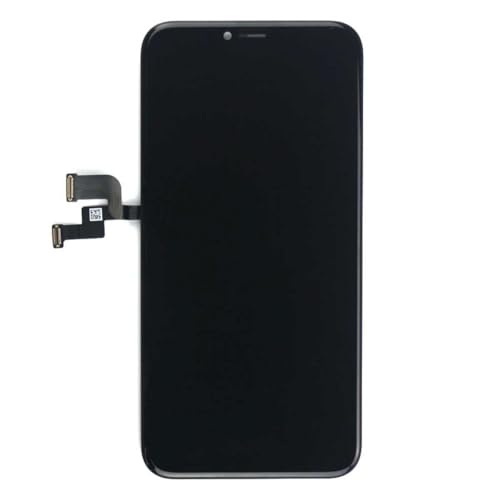 SINTECH© Premium LCD digitalizzatore Touch Pad con Panel Frontal de la Cubierta de Cristal Compatible con el iPhone XS MAX, Color:Negro