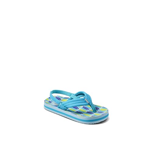 Image of REEF Boys Toddler /Little Kid Ahi Beach Flip Flop, Soft Cushion Footbed, Water Friendly