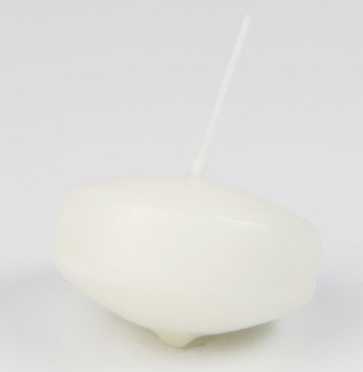 Galleggianti Candele 48 mm Avorio 50 pezzi
