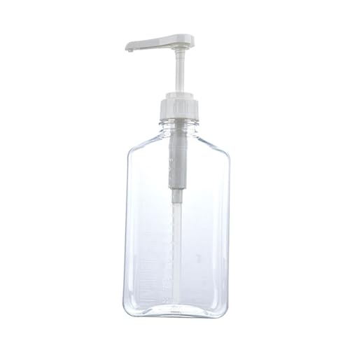 Cabilock 1Pc Transparent PP Squeeze Bottle Juice Storage Container for Syrup Juice Sauces Material Easy to Clean Lightweight Design Capacity