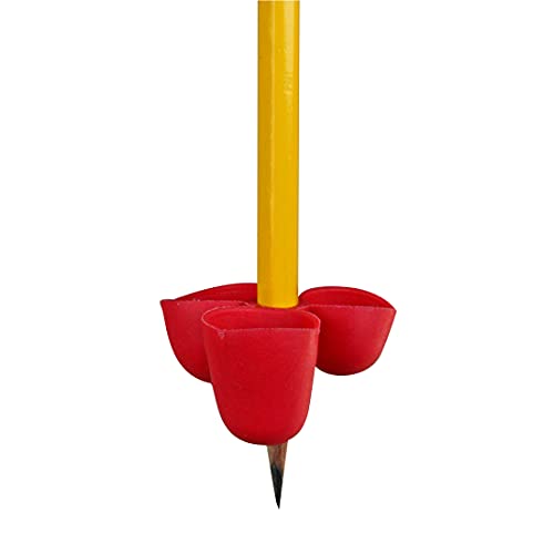 The Pencil Grip Writing CLAW for Pencils and Utensils, 12 Count Blue/Red, Medium Size (TPG-21212)