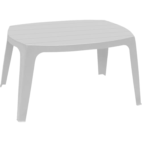 IPAE-PROGARDEN Tavolino da Giardino Colore Bianco - Modello Kai