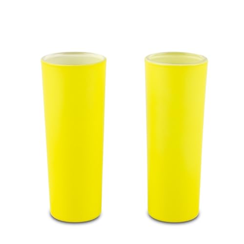 Image of Bar Box Shot Glasses (Set of 2) (Yellow)