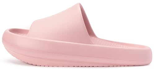 Orthopedic Sandals for Women Negative Heel Shoes Recovery Slides with Arch Support Open Toe Pain Relief Slippers Cushioned Thick Sole for Anterior Pelvic Tilt,Plantar Fasciitis