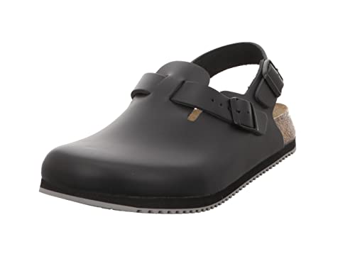 Birkenstock Professional Tokyo Super Grip Leather, Black, 44 M EU