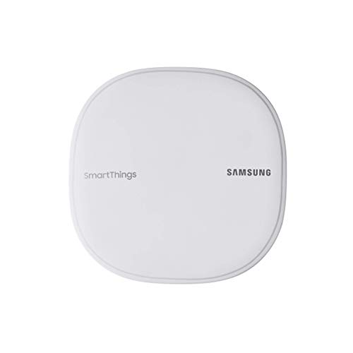 Samsung SmartThings Wifi Mesh Router Range Extender SmartThings Hub Functionality Whole-Home WiFi Coverage - Zigbee, Z-Wave, Cloud to Cloud Protocols - White (Single) (Renewed)