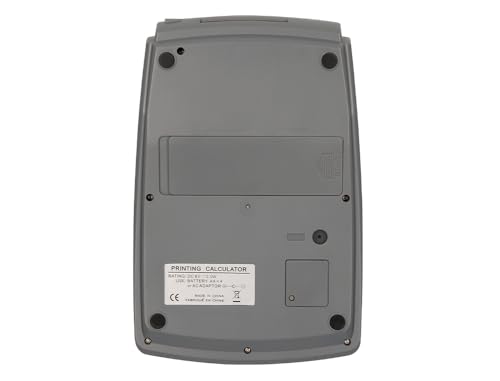 Liderpapel Drucker-Taschenrechner, 57 mm, 12 Ziffern, zweifarbig, weiß, 235 x 155 x 62 mm