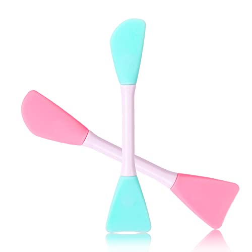 RamPula Silicone Face Mask Brush, Facial Mud Mask Applicator Brush Flexible for Applying Facial Mask,Sleeping Mask,Clay Mask,Body Lotion Mask Beauty Tools Makeup Brushes Applicator