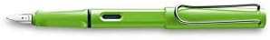 Lamy 1230634 Safari Fountain Pen 013, Modern Fountain Pen in Green with Ergonomic Handle and Timeless Design, Nib Size M