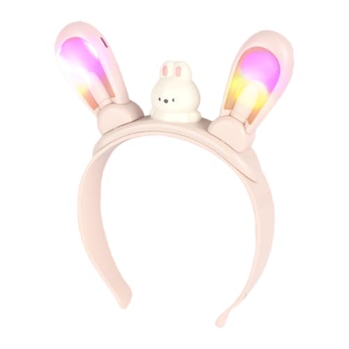 Oreilles de lapin lumineuses et diadèmes de fête pour déguisements