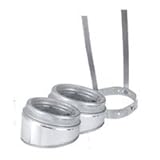 206206 6 in. 15 Degree Insulated Elbow Kit