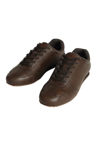 Image of SNITCH Men's Sneakers | Minimalist Solid Pattern Design | PU Synthetic Upper & Texon Insole | Durable TPR Outsole, Casual Wear | Stylish Men's Sneakers