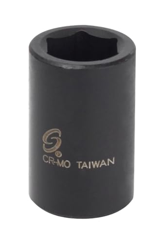 Sunex 310m 3/8-Inch Drive 10-Mm Impact Socket
