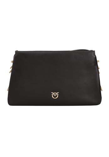 Pinko One Two Three Bag - Bolso bandolera para mujer, diseño de barro, barro, Borsa media a tracolla 19x6x33cm autunno inverno